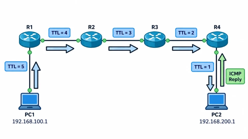 TraceRoute چگونه کار می‌کند؟